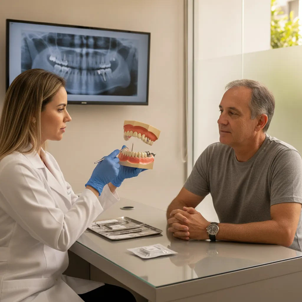 Implante Dentário com Doença na Gengiva em São Bernardo do Campo