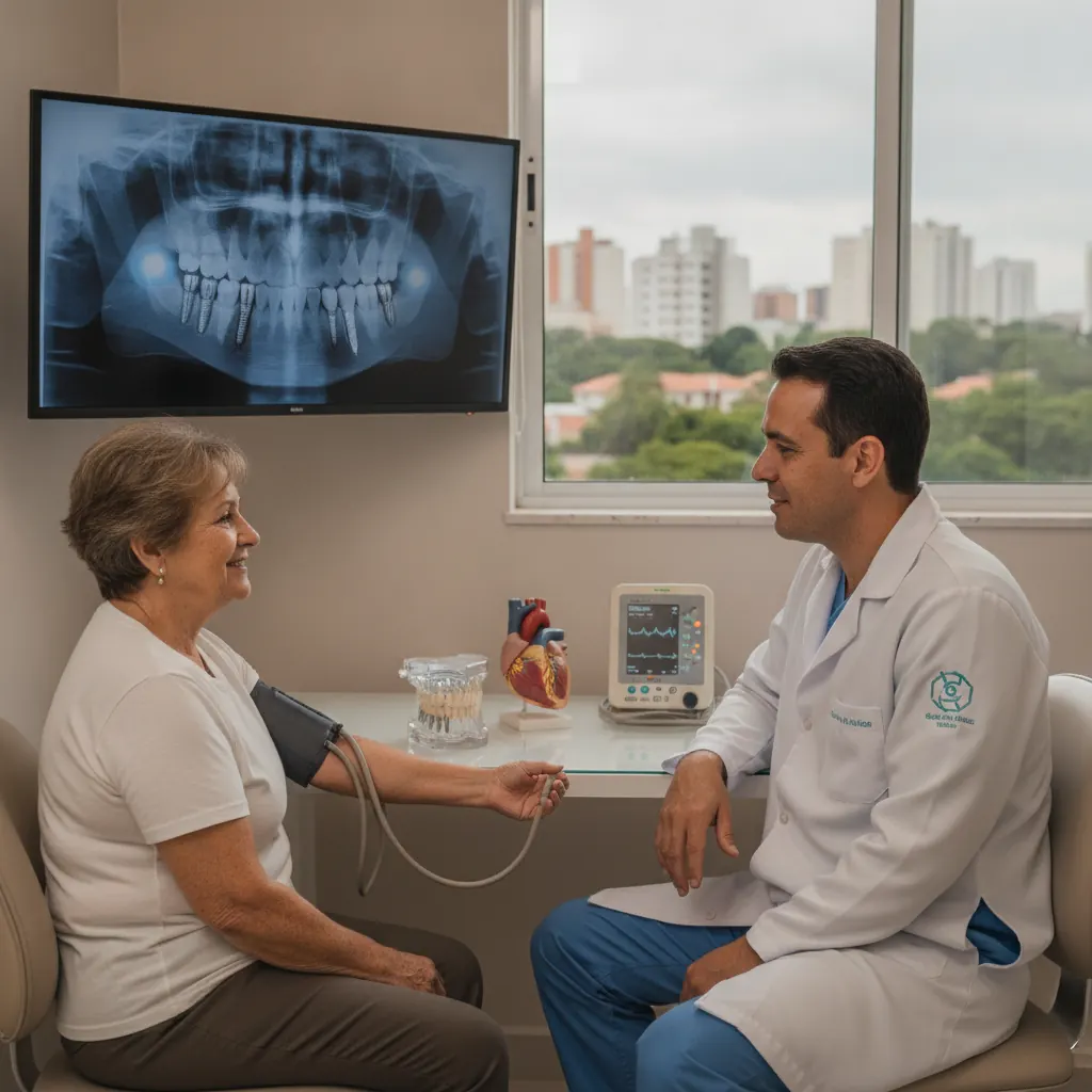 Implante Dentário com Pressão Alta: É Seguro em São Bernardo?