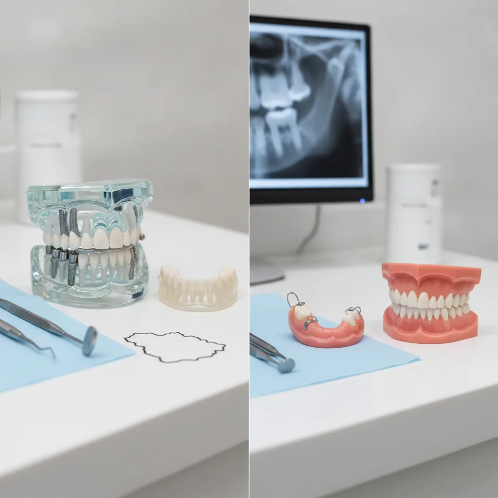 Implante Dentário ou Prótese Dentária: Qual Escolher?